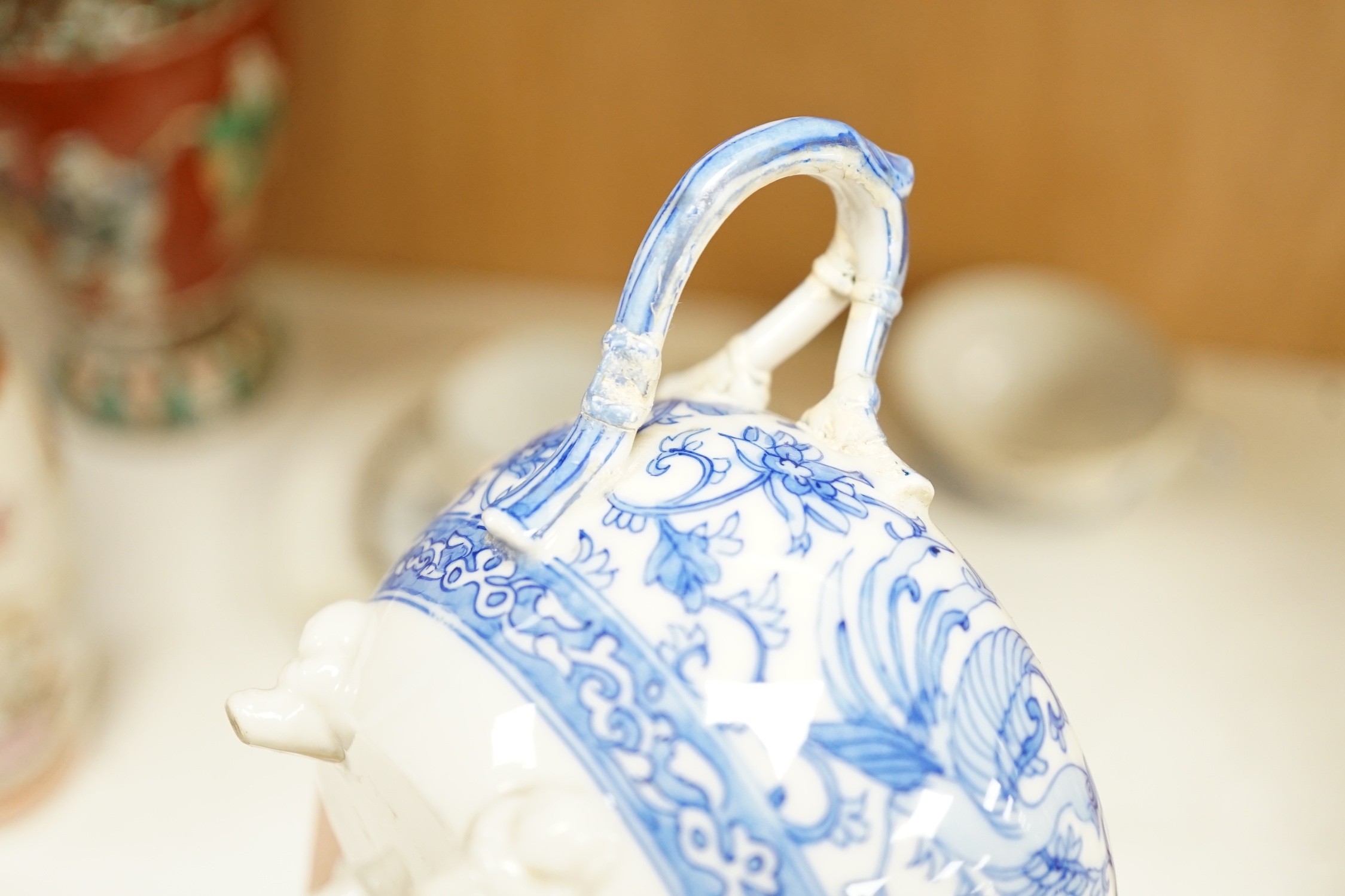 A selection or Japanese ceramics